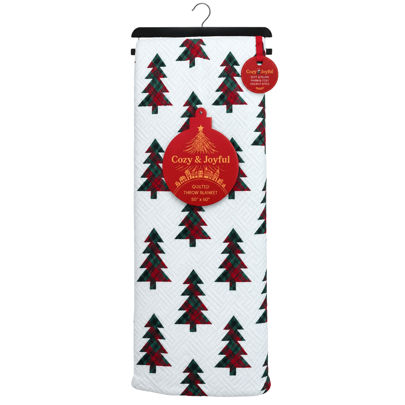 Holiday Tree Throw Blanket