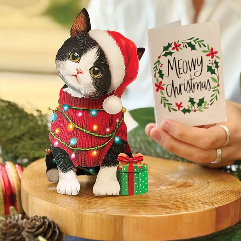 Christmas Kitten