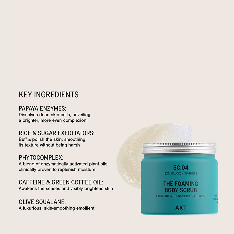 Foaming Body Scrub