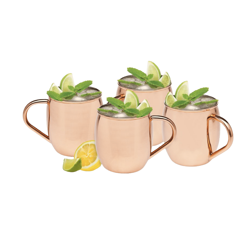 All Copper Moscow Mule (Set of 4)