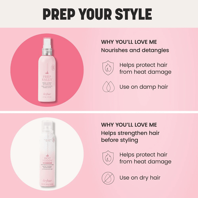 Prep Rally Prime & Prep Detangler