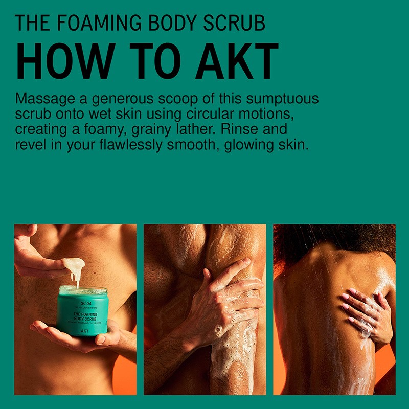 Foaming Body Scrub