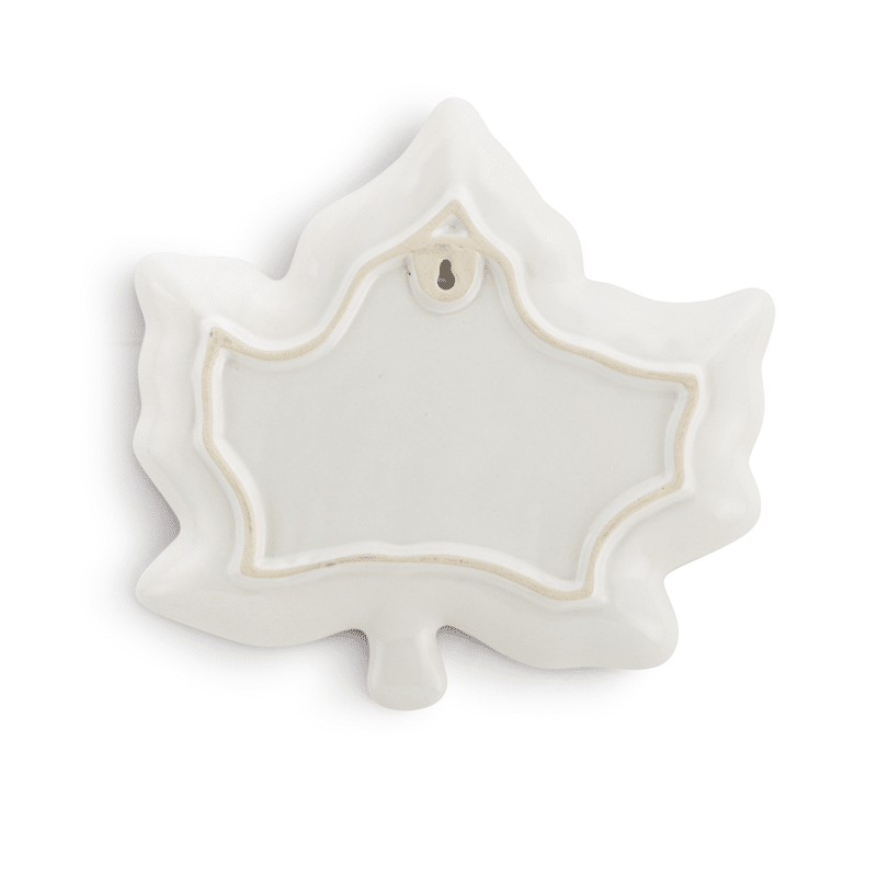 Leaf Shaped Ceramic Plate