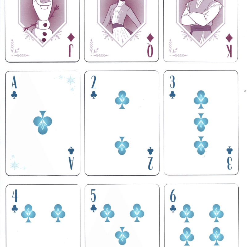 Disney Frozen Playing Cards