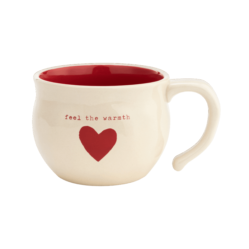 Feel the Warmth Heart Soup Bowl