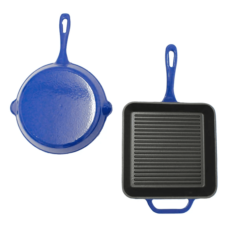 2 Piece Neo Enamel on Cast Iron Cookware Set