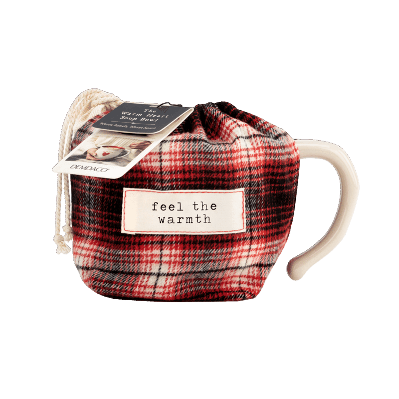 Feel the Warmth Heart Soup Bowl