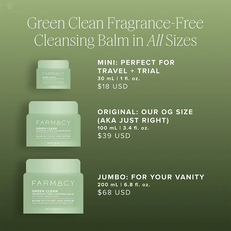 Green Clean Cleansing Balm Fragrance Free