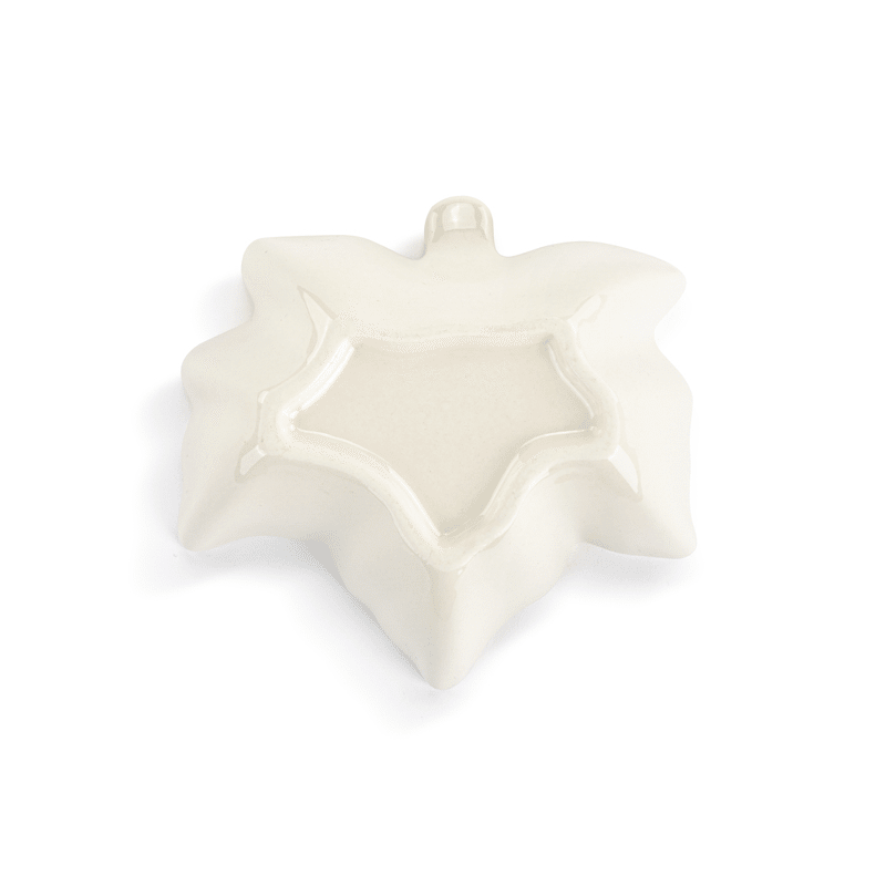 Leaf Shaped Ceramic Mini Bowl