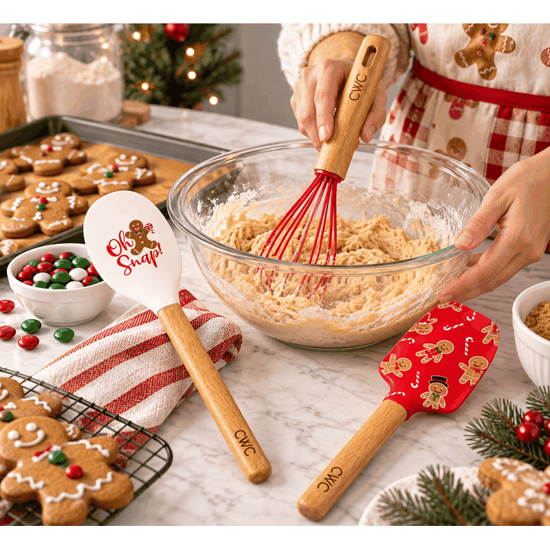 3 Piece Holiday Baking Set