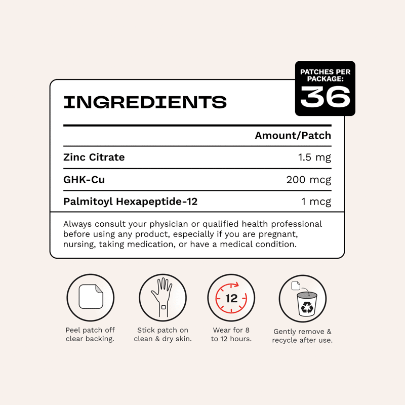 Pep Rally Advanced Peptide Patch