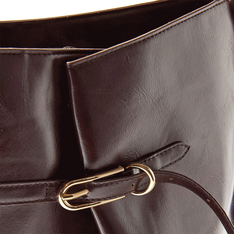 Belted Bag in Rosewood
