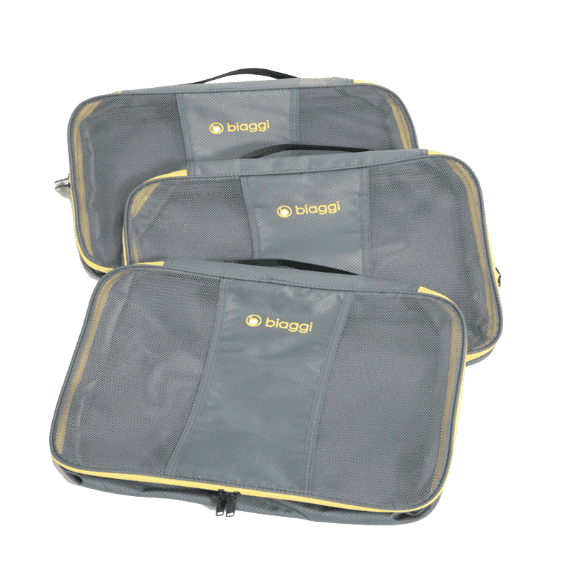 Zipcubes (3 Pack) Large + Laundry/Shoe Bag