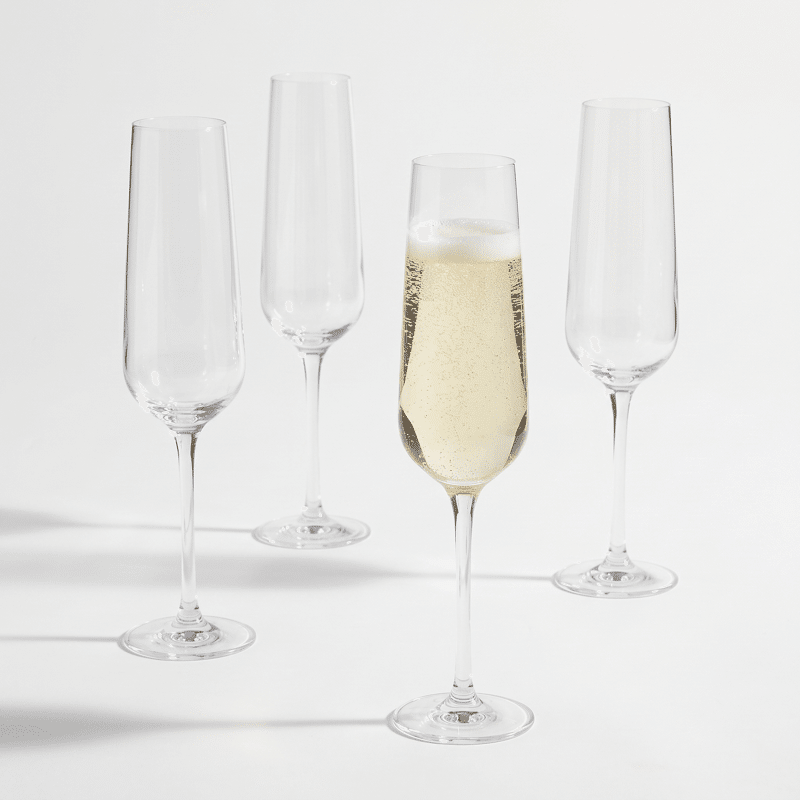Champagne Flutes Set 4x