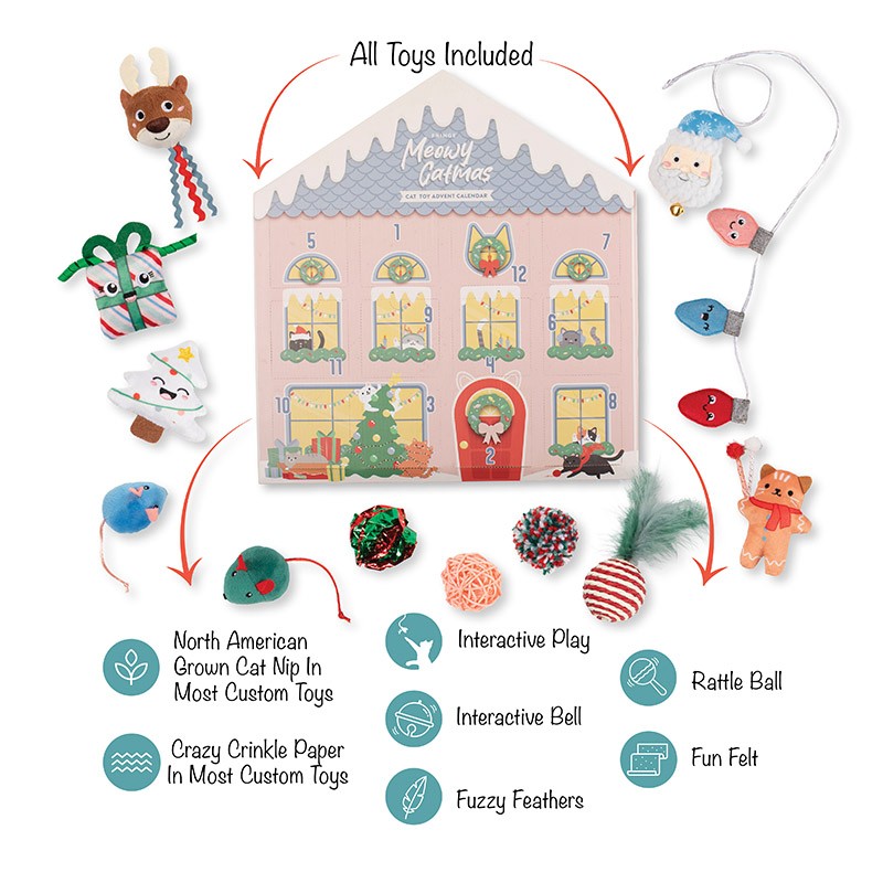 Meowy Catmas Cat Advent Calendar