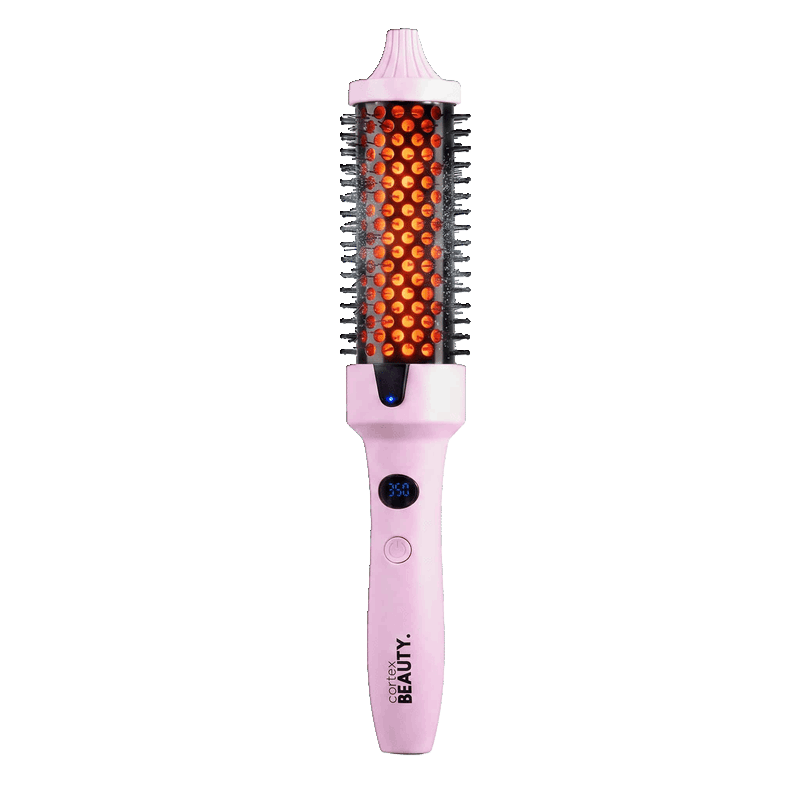 1.5" Digital Infrared & Ionic Thermal Styling Brush Pink