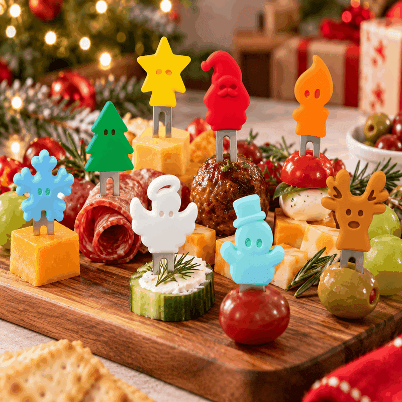 Holiday Party Snack Markers (8 Pack)