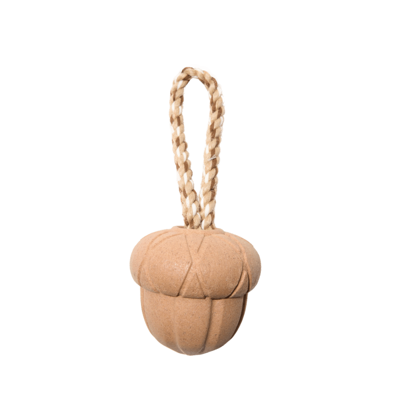 TPR Acorn Tug Dog Toy