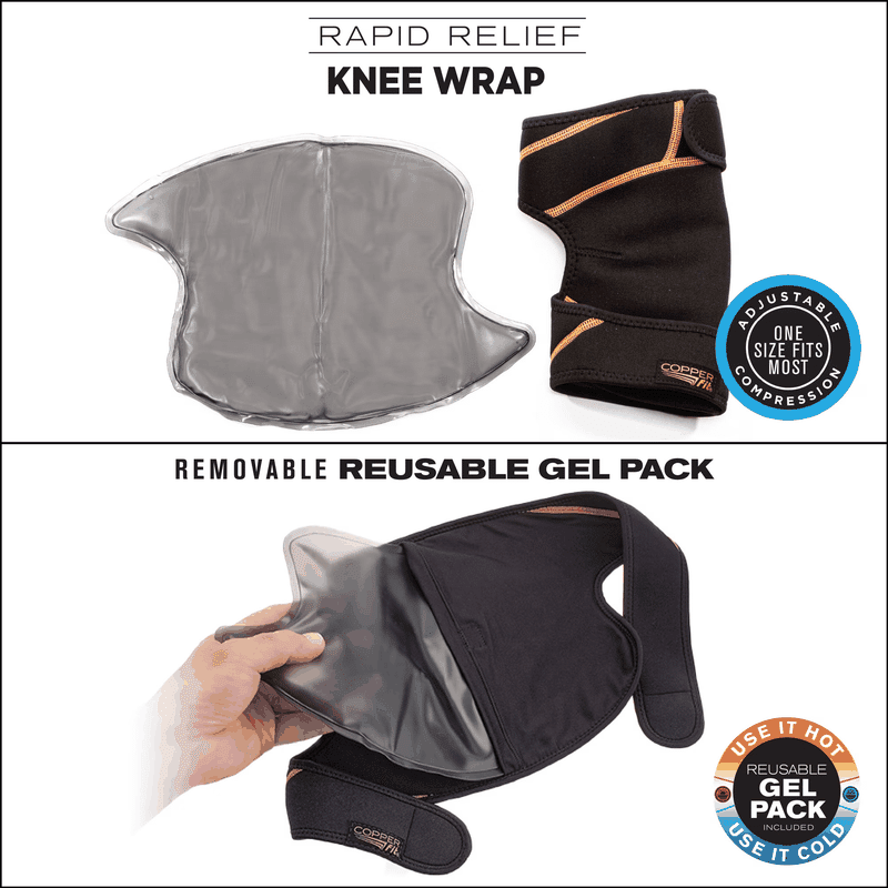 Hot & Cold Rapid Relief Knee Wrap