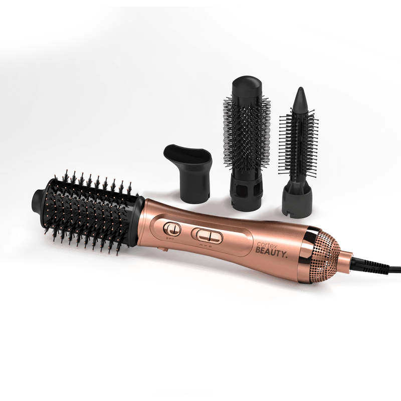 Air Styler | 4-In-1 Hot Air Styler Brush Rose Gold
