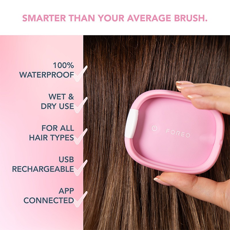 Flip LED Detangling Hairbrush