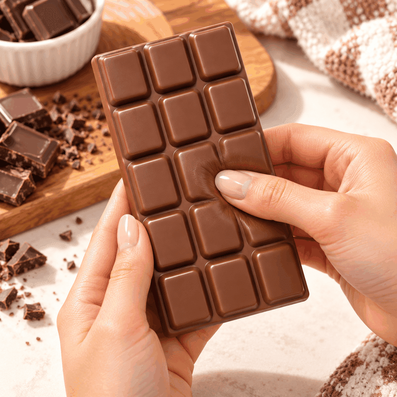 Chocolate Bar Snack Squishy Toy