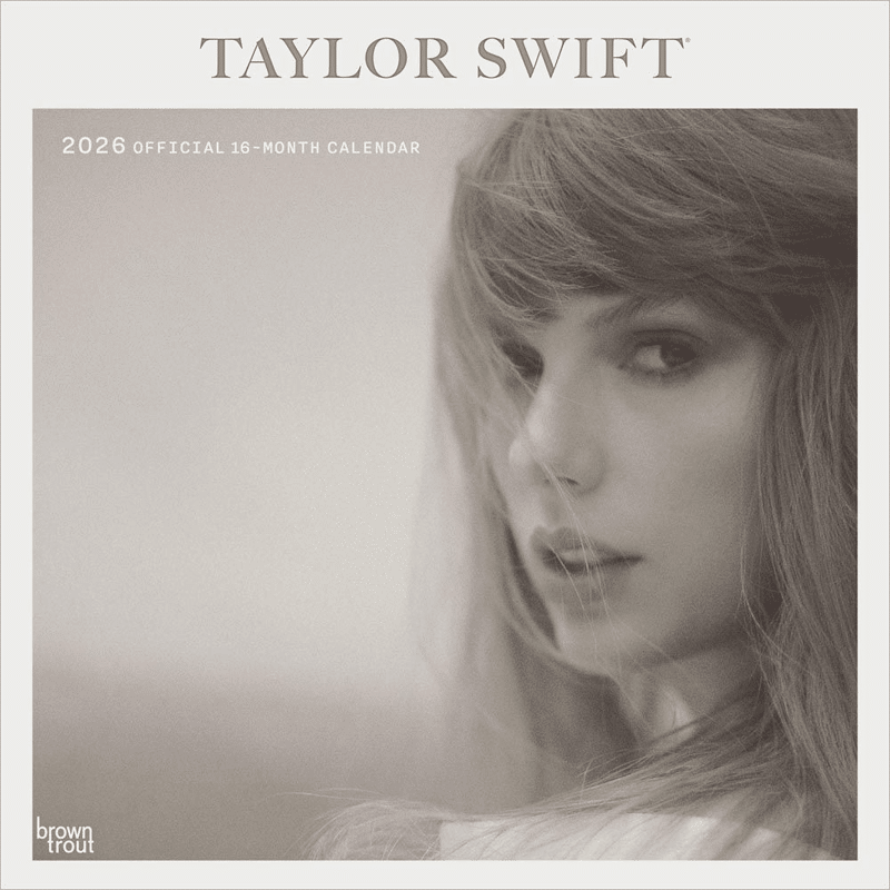 Taylor Swift 2026 Square Flap Calendar