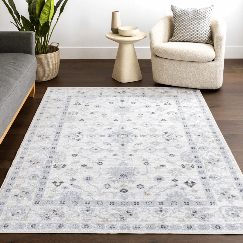 Bridie Medallion Machine Washable Area Rug