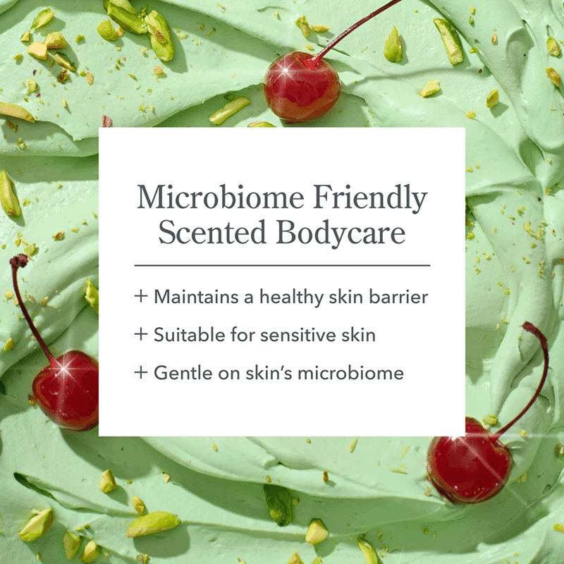 Pistachio & Dark Cherry Palm-sized Goat Milk Soap