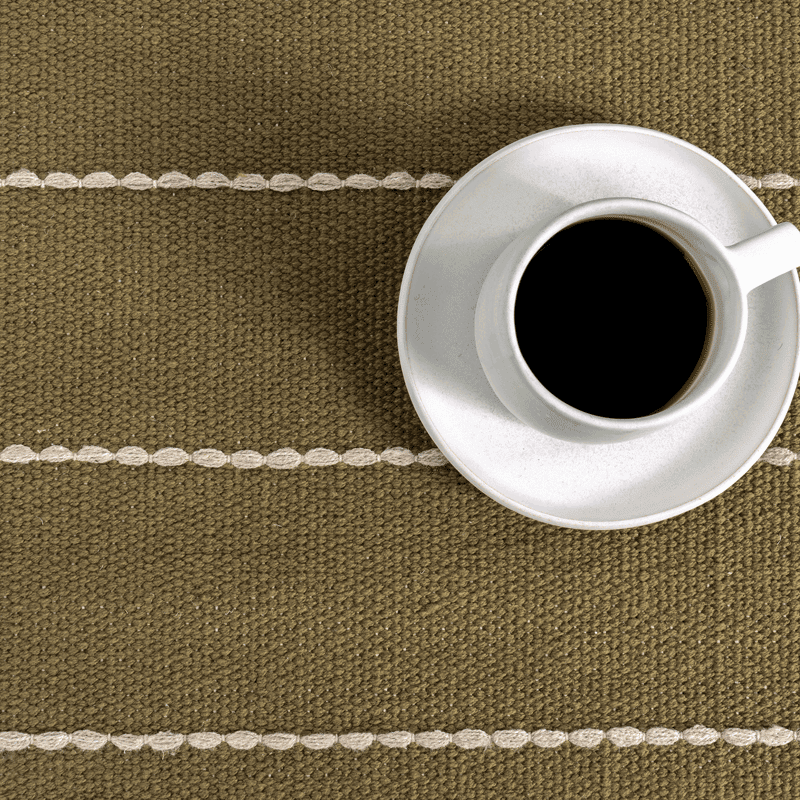 Nightwalk Striped Wool Area Rug