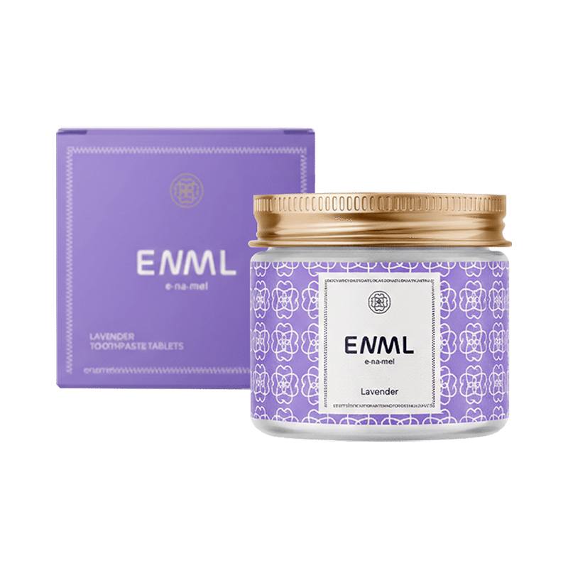 ENML Toothpaste Jars ENML Lavender