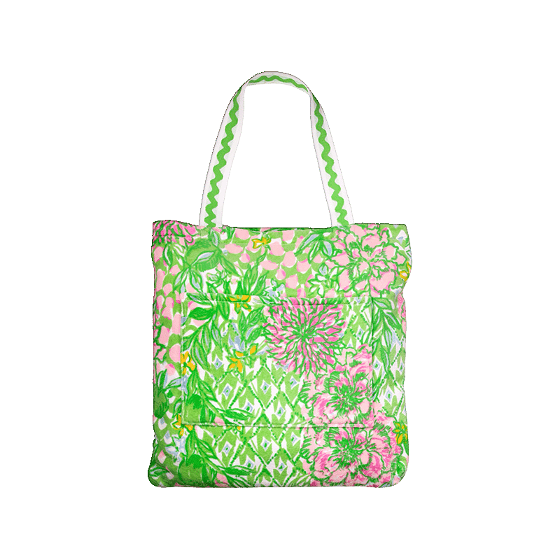 Towel Tote, Lime Feeling Good