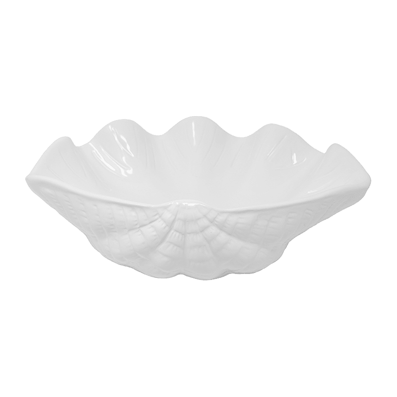 Ceramic Serving Bowl, Shell