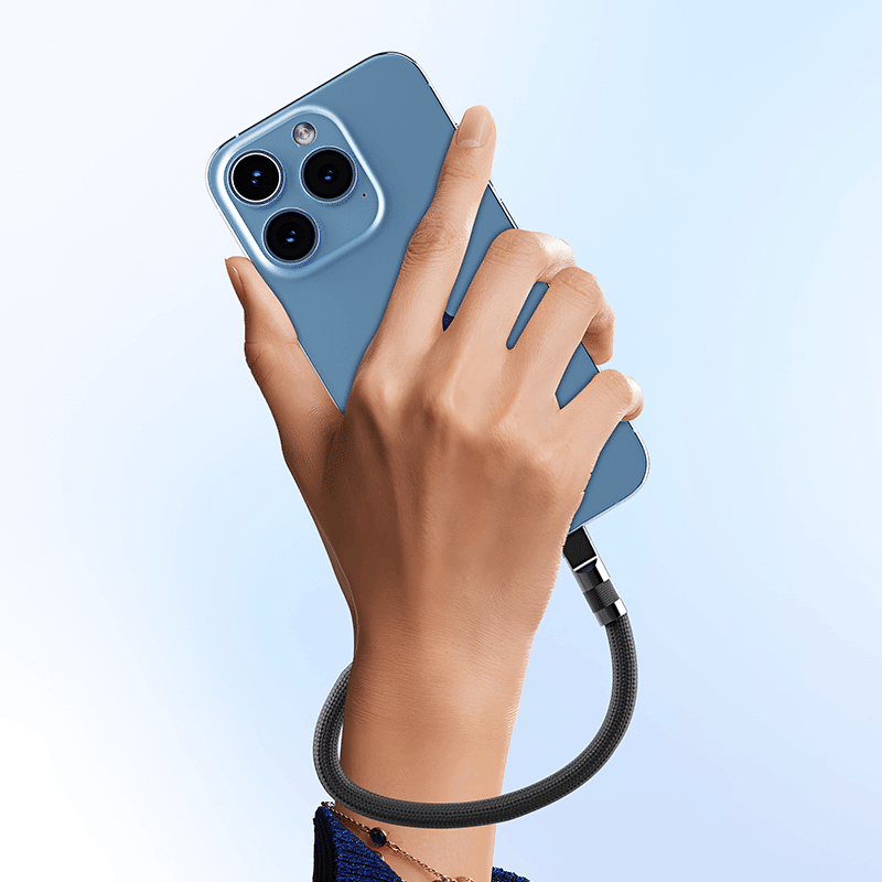 1' USB-C to USB-C Bracelet Cable