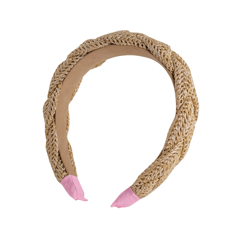 Braided Raffia Headband