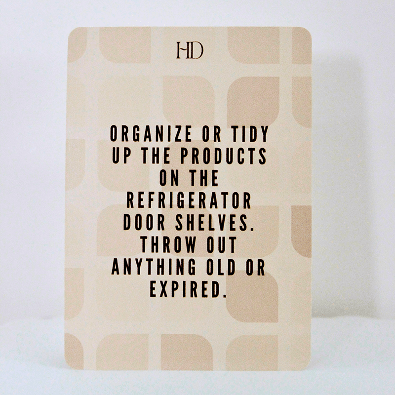 Ten Minute Tidying Tasks