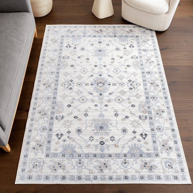 Bridie Medallion Machine Washable Area Rug