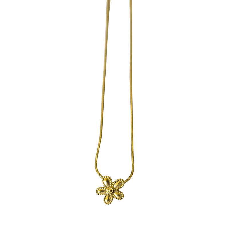 18K Gold Plated Kids' Size Abiha Necklace