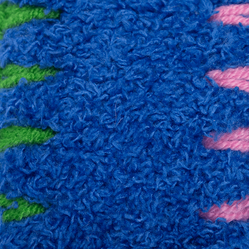 Women's Double Strap Slide-Cloud Ribbed Terry Slipper