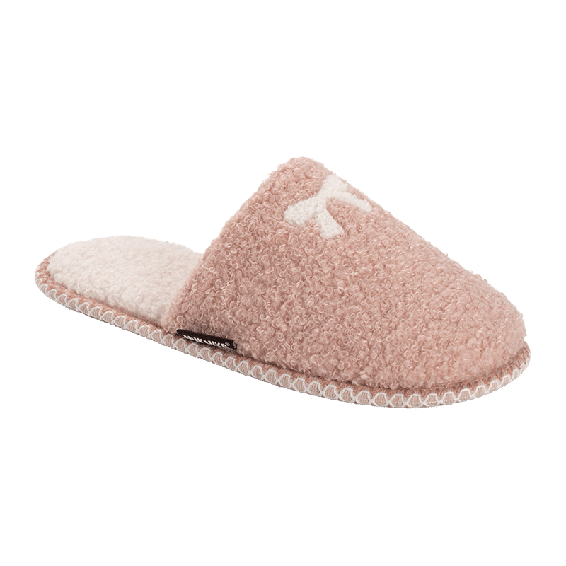 Women's Novelty Sherpa Slipper with Bow 