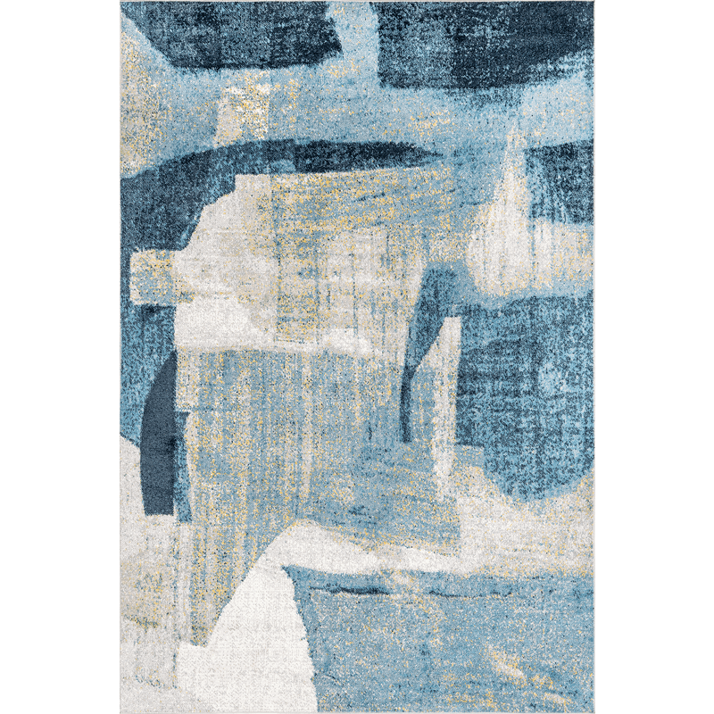 Sherri SpinClean Abstract Machine Washable Area Rug