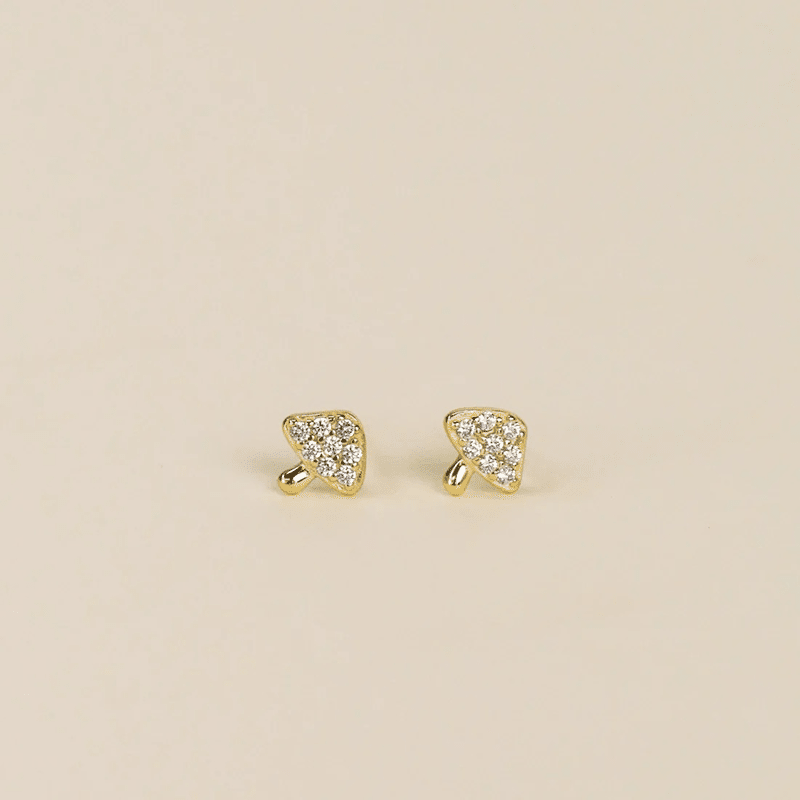 Pave Stud - Mushroom