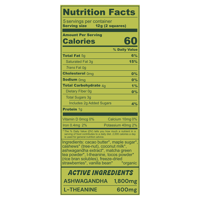 3 Pack of 2oz Functional Chocolate Bars