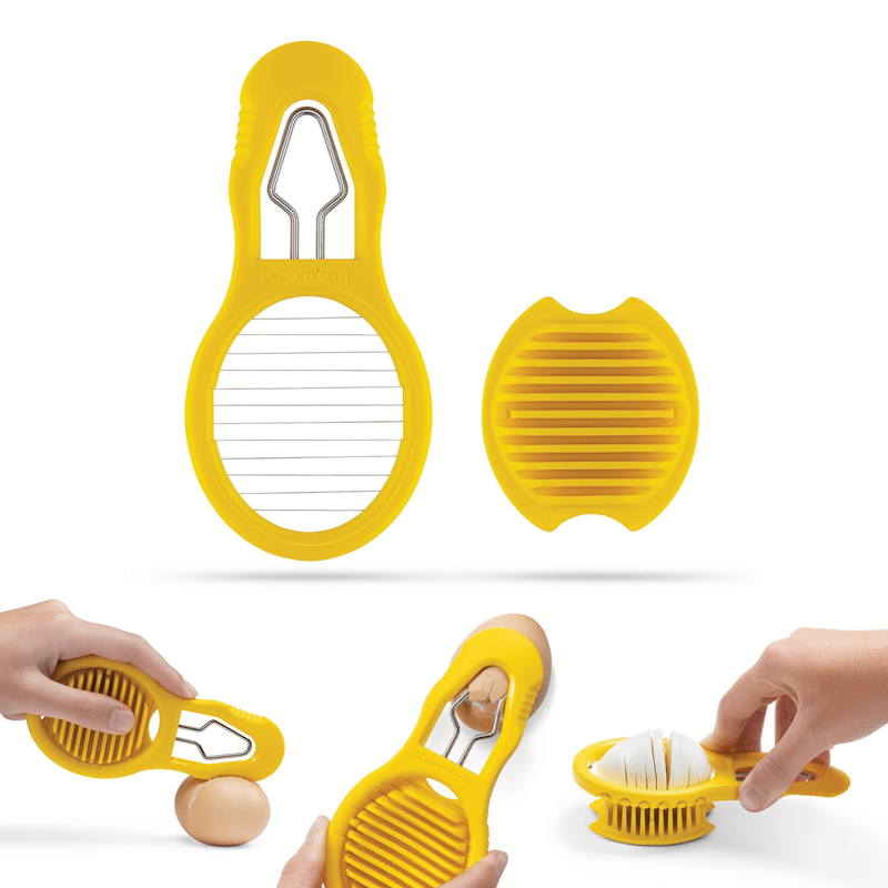 Eggler - Egg Cracker, Peeler, Slicer