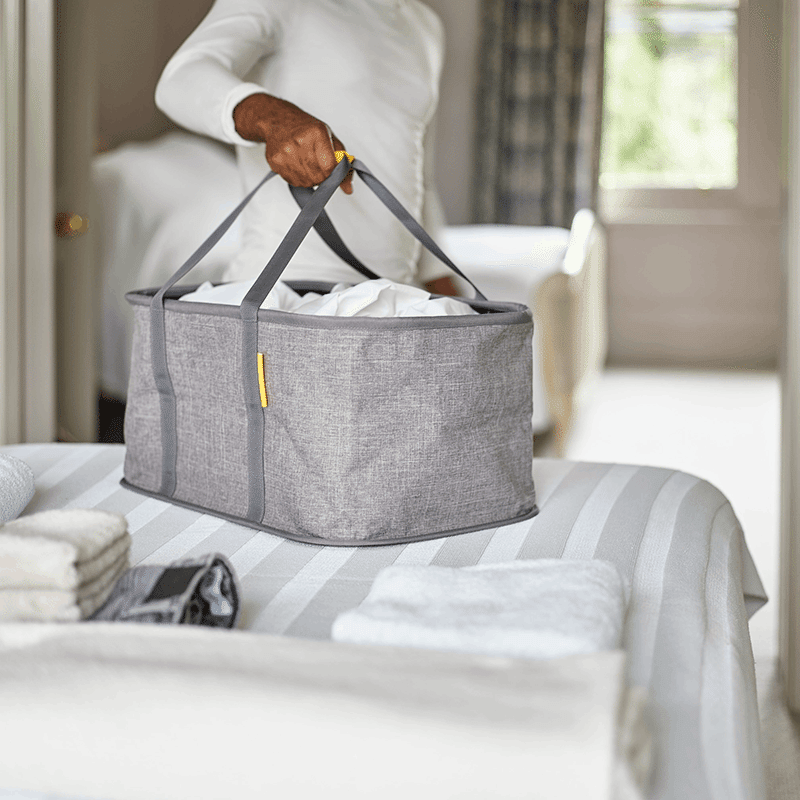 Hold-All 35 Liter Collapsible Laundry Basket