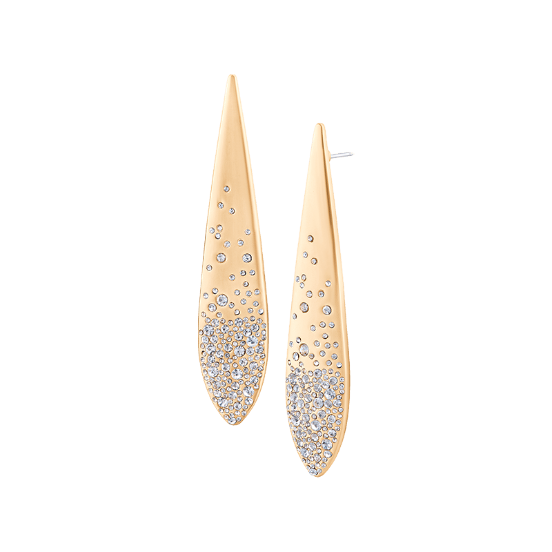 Scatter Crystal Spear Drop Earring