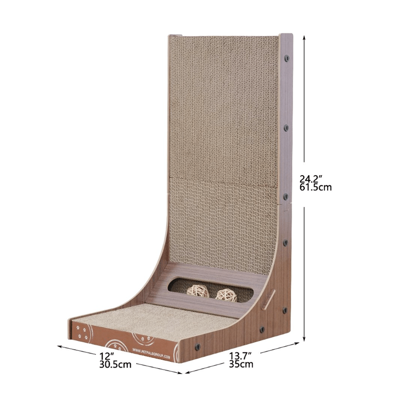 Poly Angled Cat Scratcher