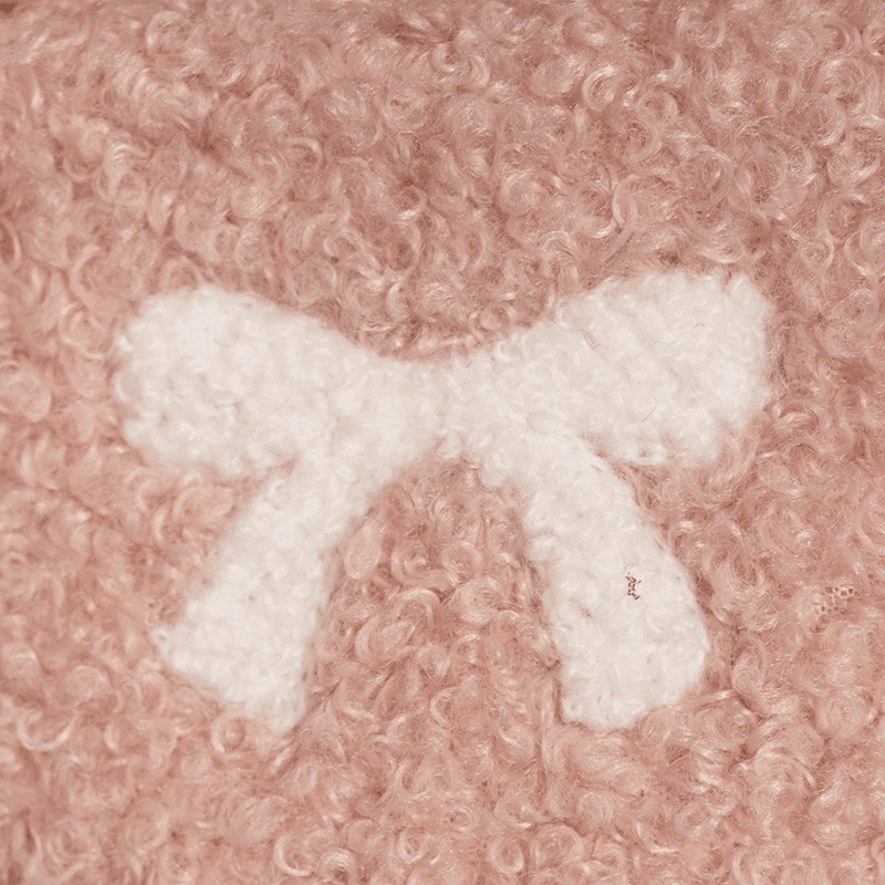 Women's Novelty Sherpa Slipper with Bow 