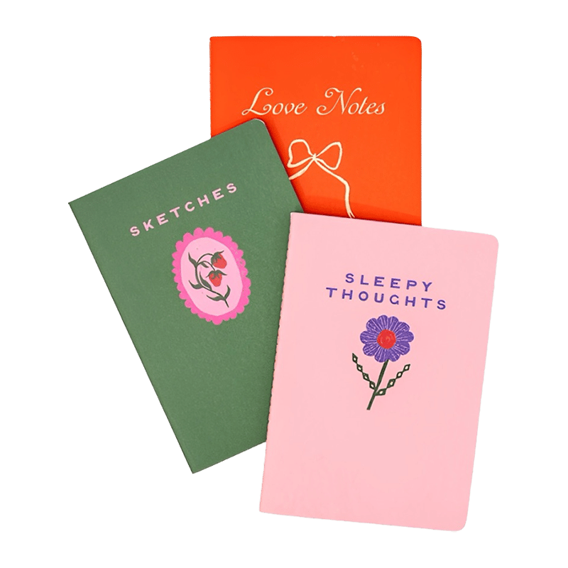 Rough Draft Notebook Set, Love Notes
