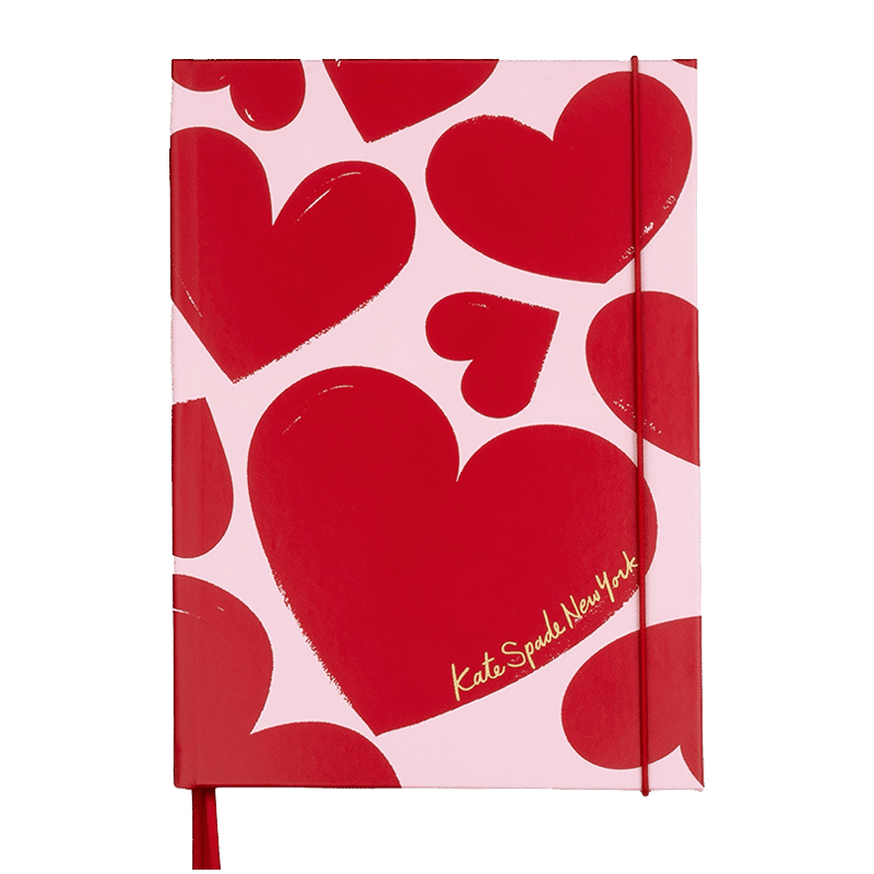 Take Note XL Notebook, Sweet Hearts